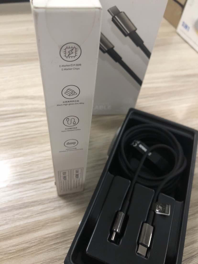 Tungsten Gold Fast Charging Cable 100W Type-C to Type-C (3)